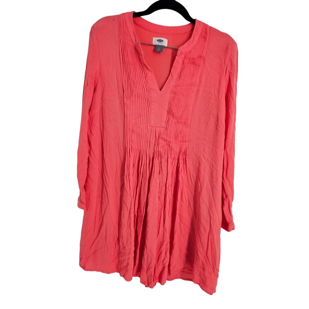 Old Navy Pink Long Sleeve Top Womens Size Medium M